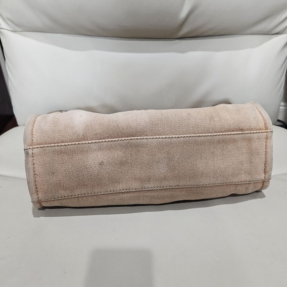 Canvas Sequin Small Deauville Tote Ecru - Picture 12 of 12